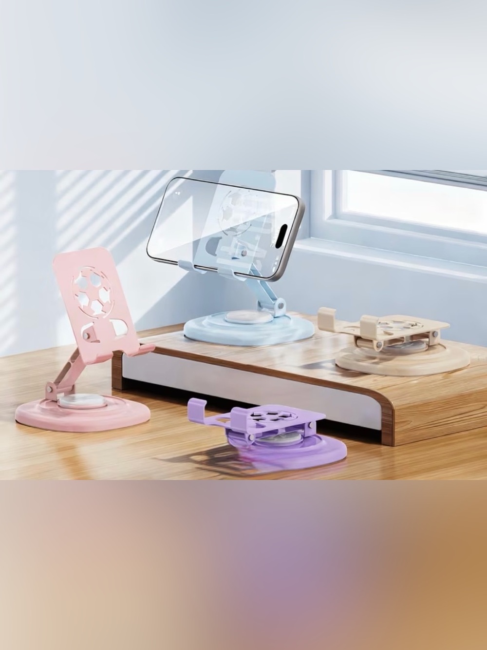 Adjustable Foldable Phone Stand - Picture 4 of 9